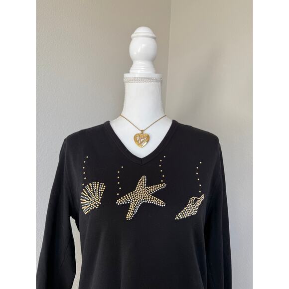 Seashell Rhinestone Top - Picture 3 of 5